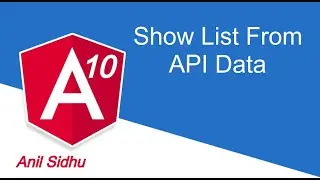 Angular 10 tutorial #29 show list from API Data