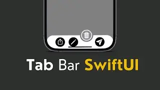 Custom Bottom Tab Bar | SwiftUI Tutorial