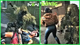 KÖNIG 2 Skins [GHILLIE MONSTER & DESIDIA] Finishing Move Compilation MW2 Executions