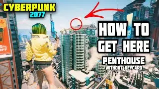 Cyberpunk 2077 Free Roam [PS5 Gameplay] Penthouse