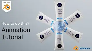 Blender Animation Tutorial | Cosmetics Animation in Blender