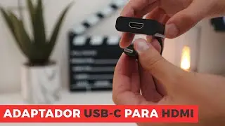 Adaptador USB Tipo-C para HDMI | Ligar telemóvel à TV
