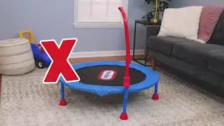 Little Tikes Easy Store 3' Trampoline |Ext Trending