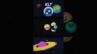 We Are The Planets From BIGGEST To SMALLEST! | KLT #shorts