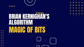 Brian Kernighan's Algorithm | Count set bits in binary representation of a number