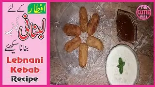 How to make Tasty Lebnani Kebab | Ramazan Special | Lebanese Kebab Recipe | The Cutie Pies