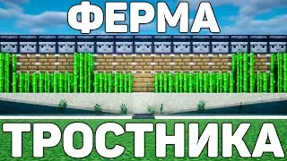 САМАЯ ЛУЧШАЯ АФК ФЕРМА ТРОСТНИКА В МАЙНКРАФТ!