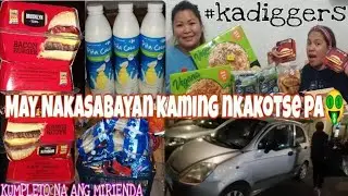 DUMPSTER DIVING andaming burgers, pizza, isda may nagkasabayan kaming española nakakotse pa🥰