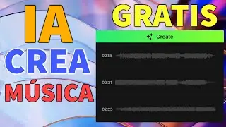 Crea Musica con IA a Partir de Texto GRATIS│ Genera Musica con IA Sin Registrar Tarjeta de Credito