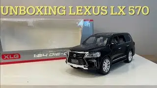 Unboxing LEXUS LX 570 Die-cast premium model #luxury #lexus #asmr