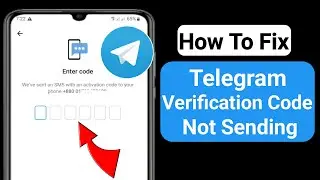 How To Fix Telegram Not Sending Code | Telegram Verification Code Problem