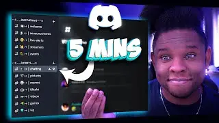 Make a NICE Discord Server FAST (Under 5 mins)