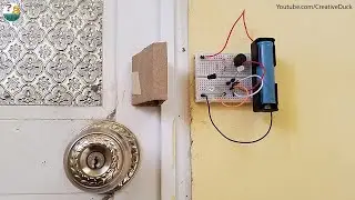 Protect your home by this - Non Contact Door Alarm Security