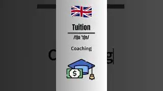 How to Pronounce Tuition in English-British Accent  #britishpronounciation #english