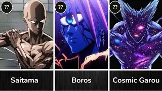 Top 30 Strongest Characters in One punch man | opm Strongest Characters