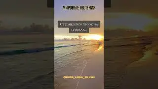 #СветящийсяПесок