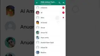 How to Hide WhatsApp status || How to Hide WhatsApp Status privacy || My contacts except 