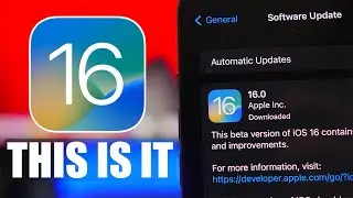 iOS 16 - Ready For Release !