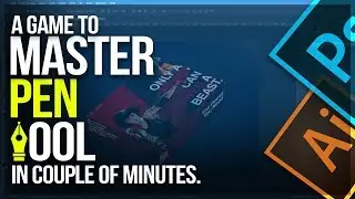 A Game To Master Pen Tool In Couple Of Minutes.✒️