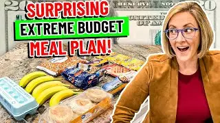 The EASIEST Extreme Budget Meal Plan to Tame the Grocery Budget