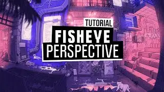 EVERYTHING🐟FISHEYE: Understanding & Drawing The 5 Point-Perspective