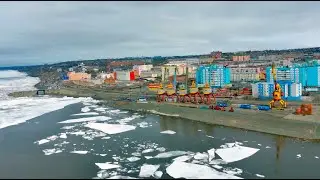 Дудинка. Ледяной порт с горячим сердцем. Северный морской путь.