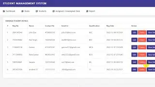 PHP & Mysql - Student management system source code