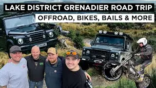 TAKING AN INEOS GRENADIER TO THE LAKES + FALLING OFF A BIKE