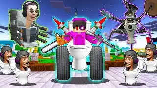 Upgrading JEYJEY to GOD of SKIBIDI TOILET in Minecraft! (TAGALOG)