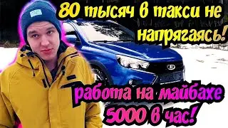 Водитель Яндекса делает 80000 в месяц!Работа в такси на Lada Vesta SW.Expo Park.Такси из Региона.