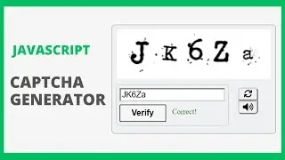 Create A Captcha Generator With JavaScript