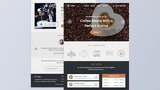 Make a Responsive Website using HTML CSS & JavaScript | Coffee Website