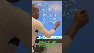 Logarithmic Equations 