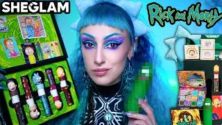 Проверяю косметику RICK AND MORTY X SHEGLAM / Такого я ещё не видела...