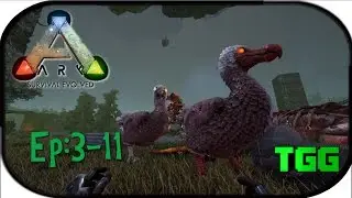 Ark: Survival Evolved | Manta & Alpha Dodo Tame #11 (Modded Ark)