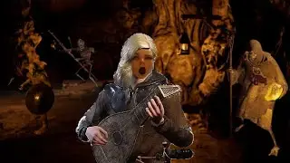 (Unsuccessfully) Getting over my fear of bards (Dark and Darker gameplay)