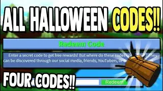 *EVERY* HALLOWEEN CODE!! | Build a Boat for Treasure ROBLOX