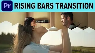 Rising Bars Transition - Adobe Premiere Pro Tutorial