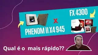 FX 4300 x x4 945. Qual é o mais rápido?