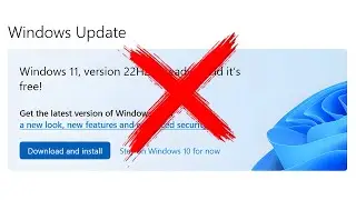 Never Get Windows 11 Update on Windows 10 – Here’s How? 😱 🚨