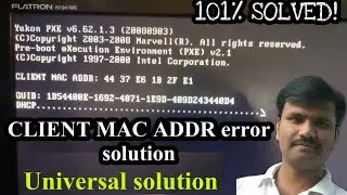 client mac addr error solution