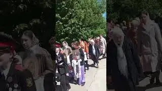 Пасхальный Крестный ход в День св. Георгия Победоносца. г. Хадыженск