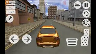 Играем в Extreme Car Driving Racing 3D