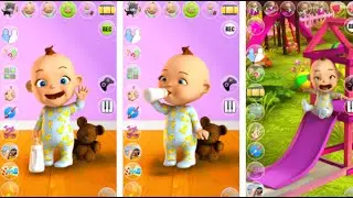 Talking Babsy Baby Baby Games Android İos Free Game GAMEPLAY VİDEO