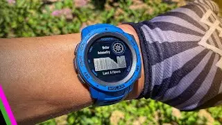 Garmin Instinct Solar GPS Sportswatch // Everything New!!