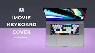 iMovie Keyboard Cover by Editors Keys for the MacBook Pro 13 and 16