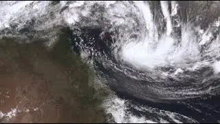 Tropical Cyclone Kirrily - Live Stream - Townsville Sky Cam