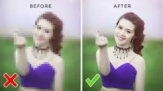 LOW QUALITY IMAGE TO HIGH QUALITY IN PHOTOSHOP | LOW TO HIGH RESOLUTION PHOTO