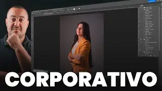 Editando no Photoshop | Retrato Corporativo [LIVE]