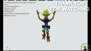 Jak and Daxter - Jak Animation Timelapse - Jump